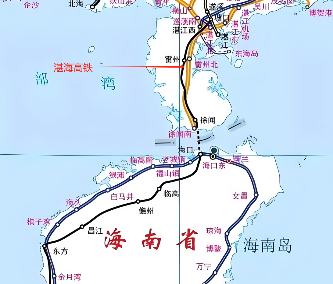 湛海高铁（海南地区）用地预审技术服务